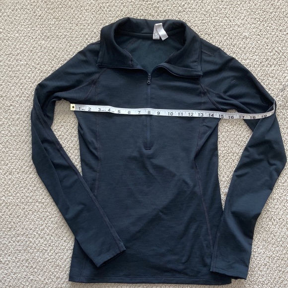 NEW Under Armour Fleece Lined Coldgear Half Zip Pullover Run Train Black XS NWOT - Picture 5 of 9